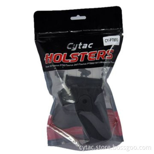 Tactical Black Polymer Pistol Holster for Taurus PT800
